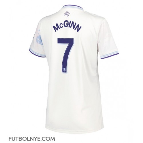 Camiseta Aston Villa John McGinn #7 Tercera Equipación para mujer 2025-26 manga corta